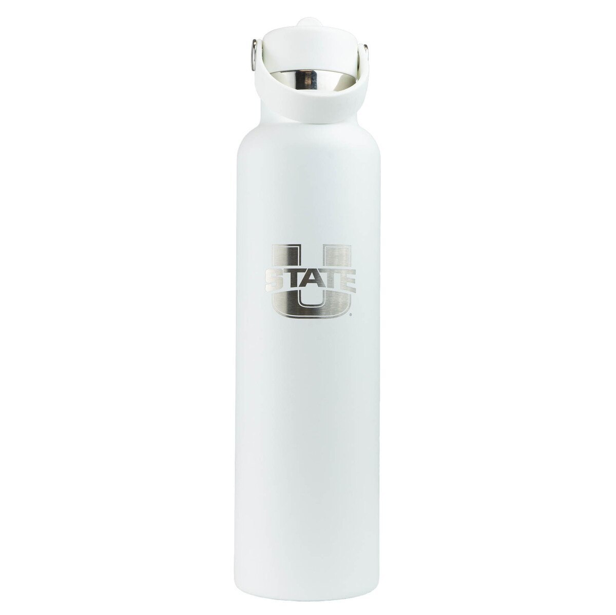 U-State Standard Mouth Flex Straw Lid Hydro Flask - 24 Oz. white
